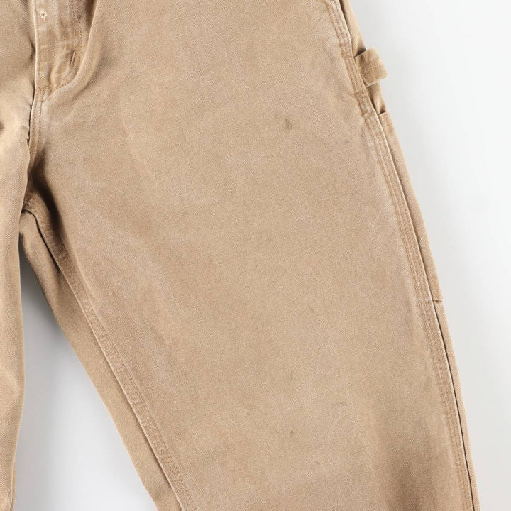 Carhartt Duck Painter Pants, Made in USA, Men's Size W31 (approx.) cotton brown type Vintage Second Hand