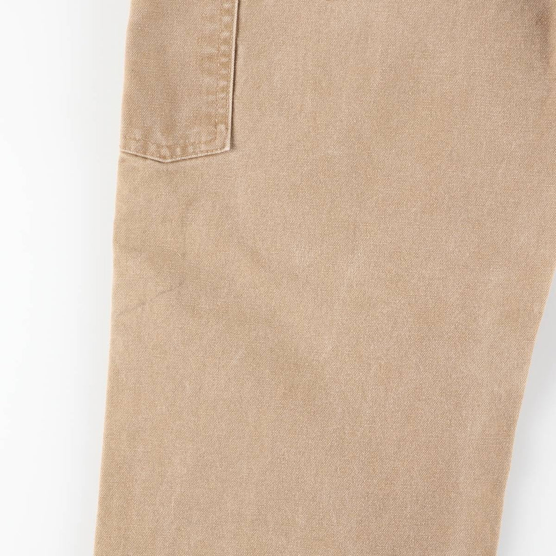 Carhartt Duck Painter Pants, Made in USA, Men's Size W31 (approx.) cotton brown type Vintage Second Hand
