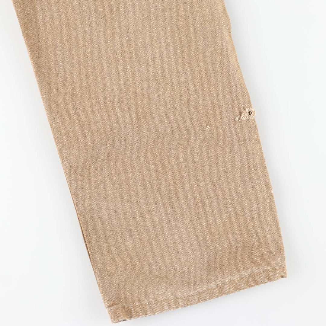 Carhartt Duck Painter Pants, Made in USA, Men's Size W31 (approx.) cotton brown type Vintage Second Hand