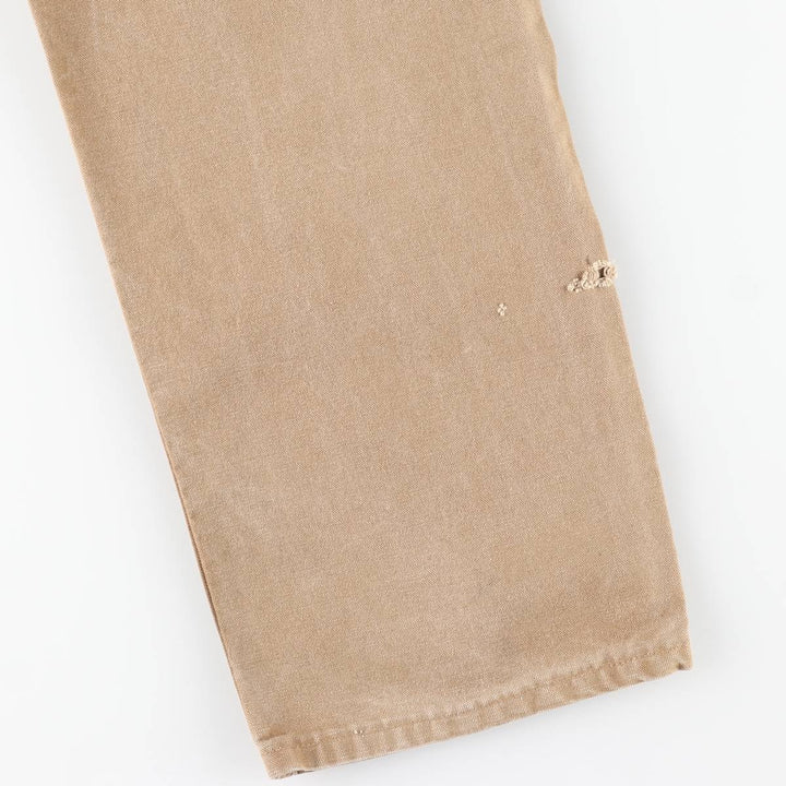 Carhartt Duck Painter Pants, Made in USA, Men's Size W31 (approx.) cotton brown type Vintage Second Hand