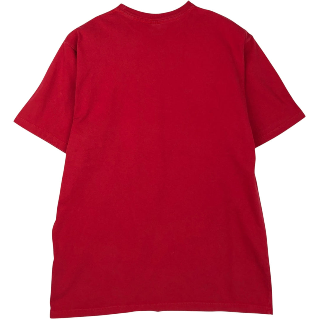Ralph Lauren POLO by Ralph Lauren short-sleeved printed T-shirt, men's size XL cotton red type Vintage Second Hand