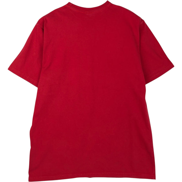 Ralph Lauren POLO by Ralph Lauren short-sleeved printed T-shirt, men's size XL cotton red type Vintage Second Hand