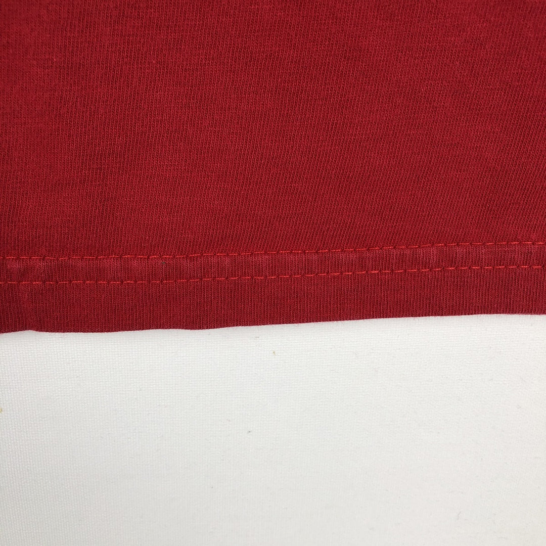 Ralph Lauren POLO by Ralph Lauren short-sleeved printed T-shirt, men's size XL cotton red type Vintage Second Hand
