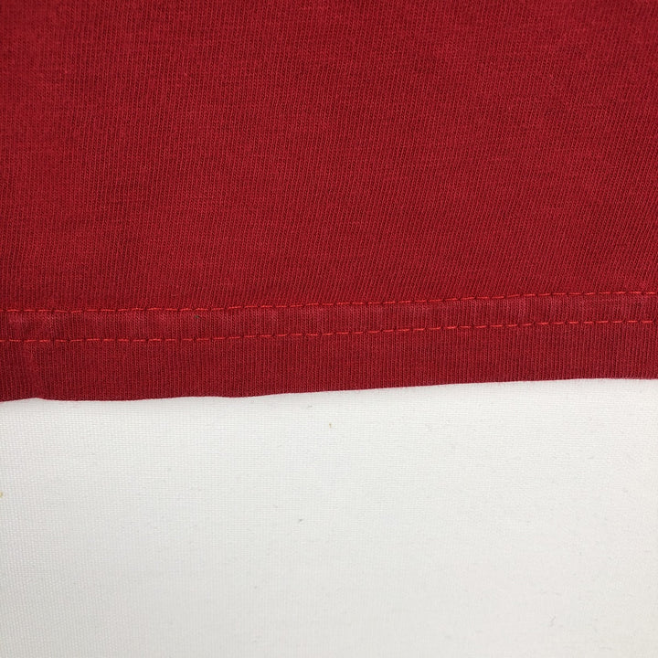 Ralph Lauren POLO by Ralph Lauren short-sleeved printed T-shirt, men's size XL cotton red type Vintage Second Hand