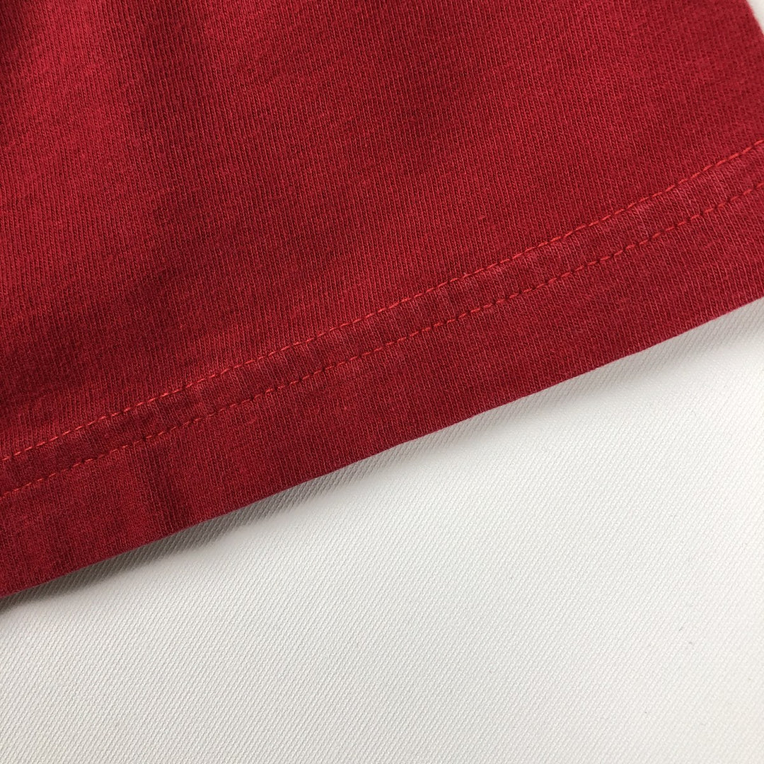 Ralph Lauren POLO by Ralph Lauren short-sleeved printed T-shirt, men's size XL cotton red type Vintage Second Hand
