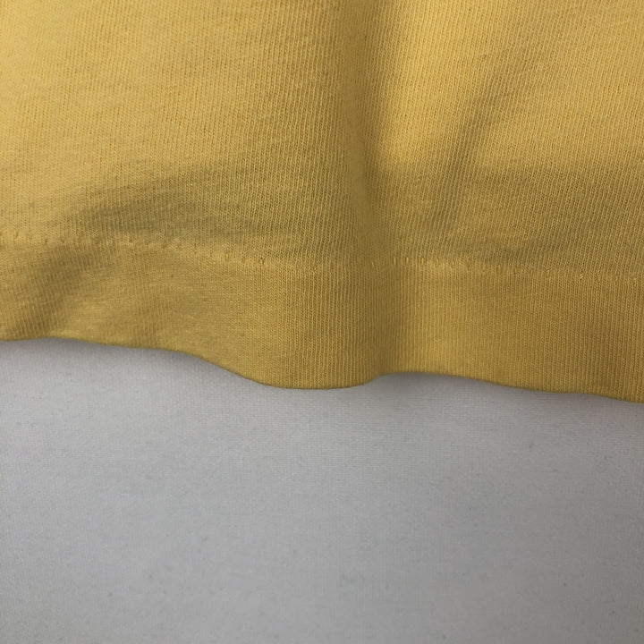 Ralph Lauren POLO by Ralph Lauren short sleeve one point logo T-shirt men's M size cotton yellow type Vintage Second Hand