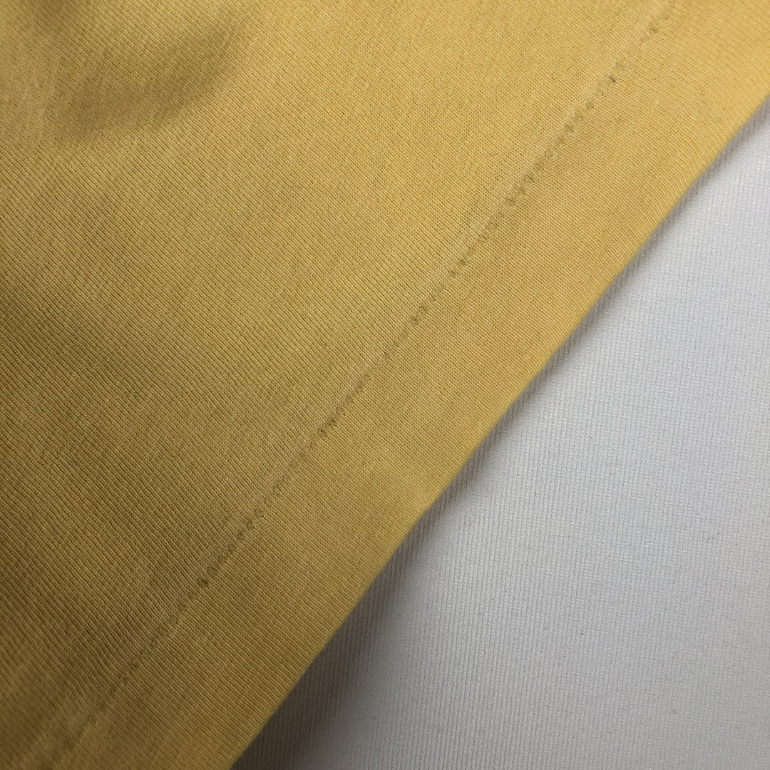 Ralph Lauren POLO by Ralph Lauren short sleeve one point logo T-shirt men's M size cotton yellow type Vintage Second Hand