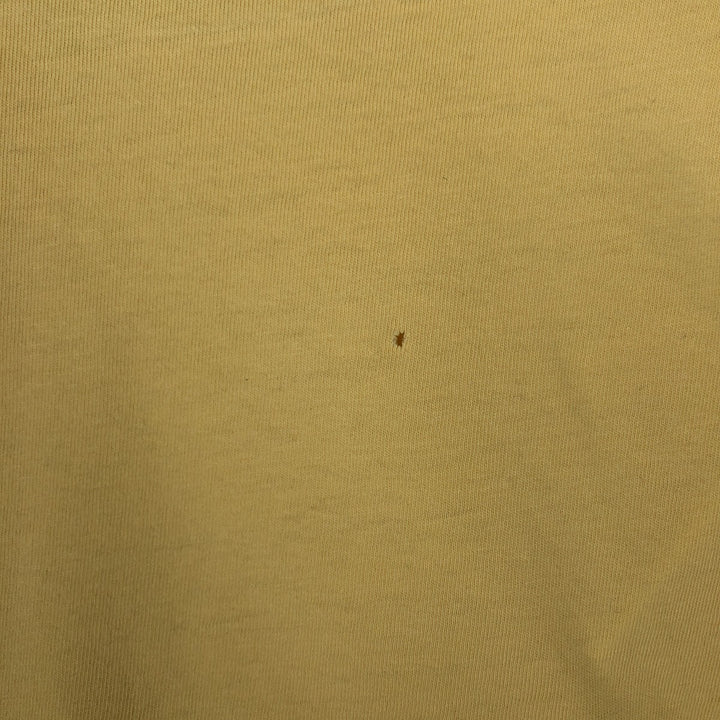 Ralph Lauren POLO by Ralph Lauren short sleeve one point logo T-shirt men's M size cotton yellow type Vintage Second Hand
