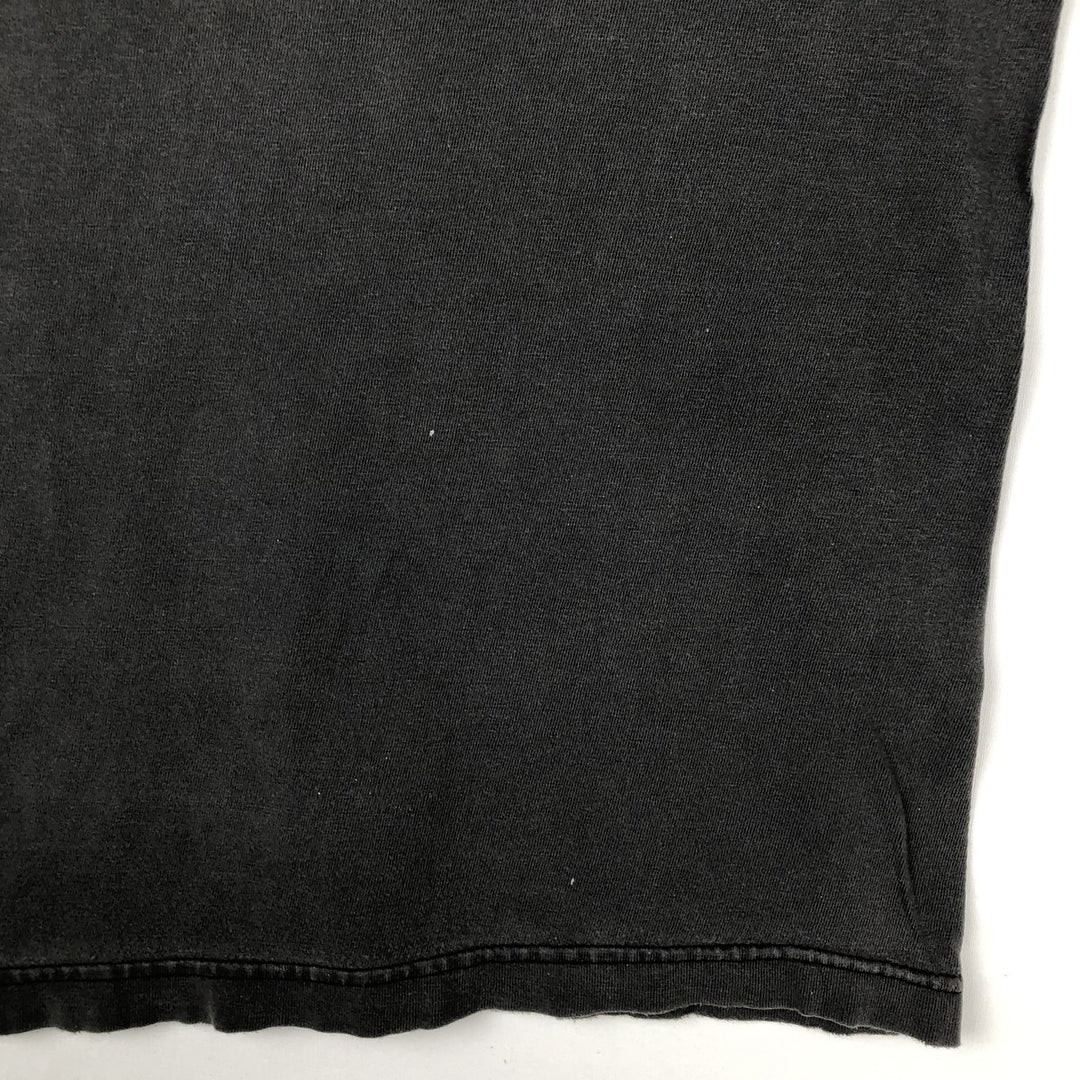 Tommy Hilfiger JEANS Painted Short-Sleeve Logo T-Shirt (Men's Size L) cotton gray type Vintage Second Hand