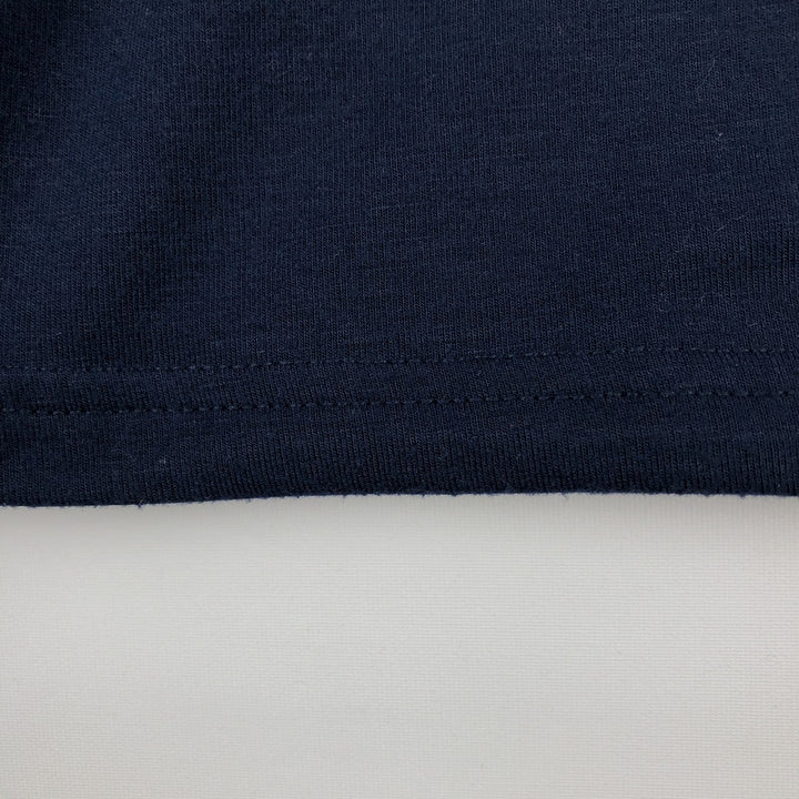 Ralph Lauren POLO RALPH LAUREN SLEEPWEAR Short-Sleeve T-Shirt with One-Point Logo, Men's Size M (approx.) polyester navy blue type Vintage Second Hand