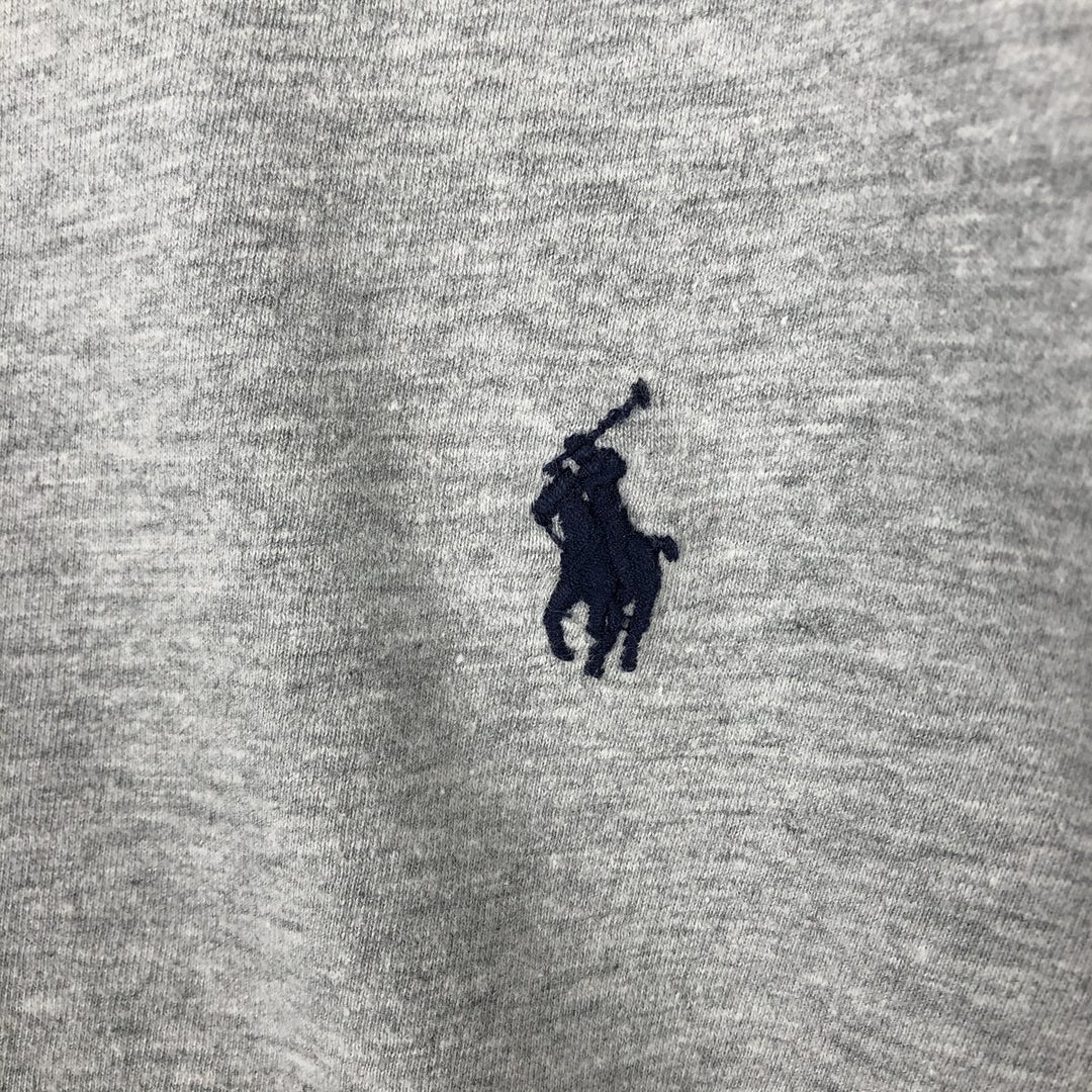 Ralph Lauren POLO by Ralph Lauren short sleeve one point logo T-shirt men's L size cotton gray type Vintage Second Hand