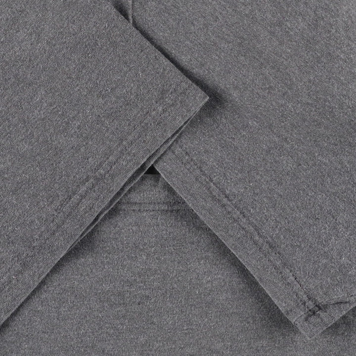 Ralph Lauren POLO by Ralph Lauren Short-Sleeve T-Shirt with One-Point Logo, Men's Size XL (approx.) cotton gray type Vintage Second Hand