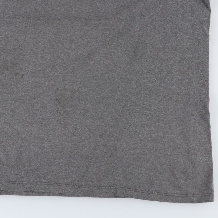 Ralph Lauren POLO by Ralph Lauren Short-Sleeve T-Shirt with One-Point Logo, Men's Size XL (approx.) cotton gray type Vintage Second Hand