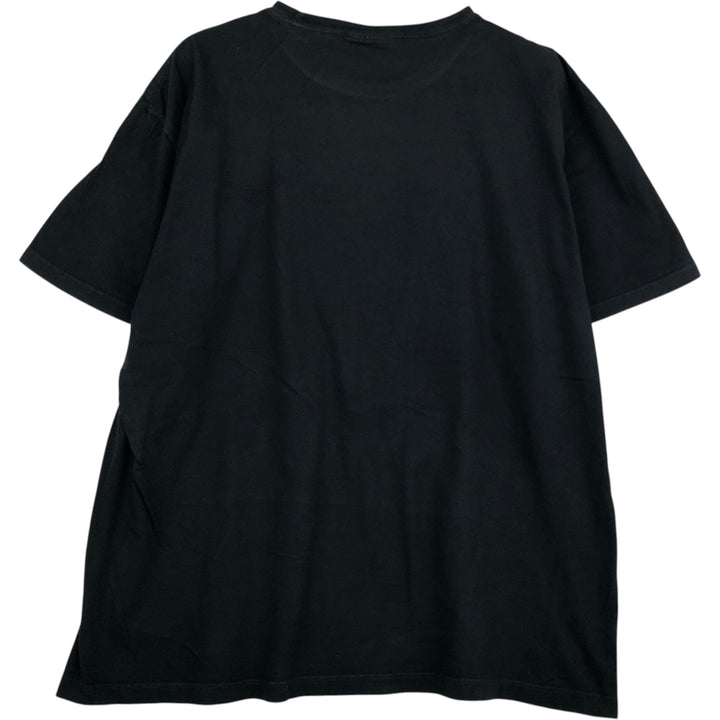 Ralph Lauren POLO by Ralph Lauren short sleeve one point logo T-shirt men's L size cotton black type Vintage Second Hand