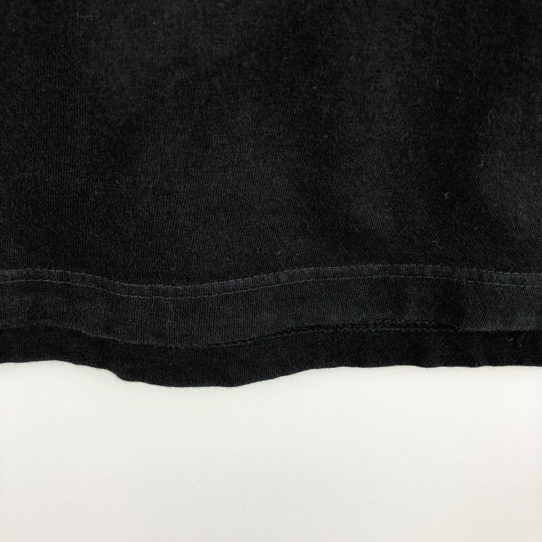Ralph Lauren POLO by Ralph Lauren short sleeve one point logo T-shirt men's L size cotton black type Vintage Second Hand