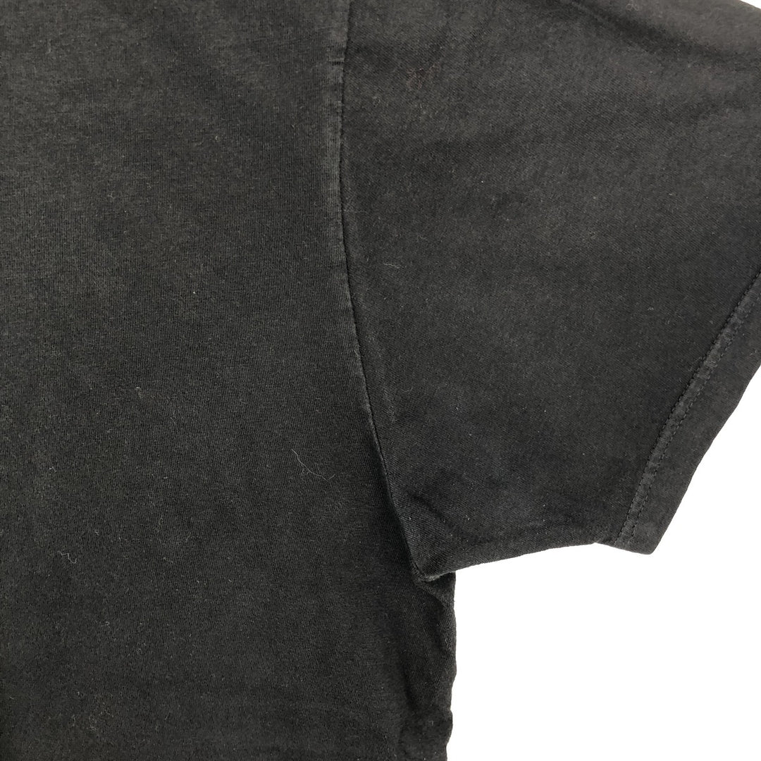 Ralph Lauren POLO by Ralph Lauren short sleeve one point logo T-shirt men's L size cotton black type Vintage Second Hand