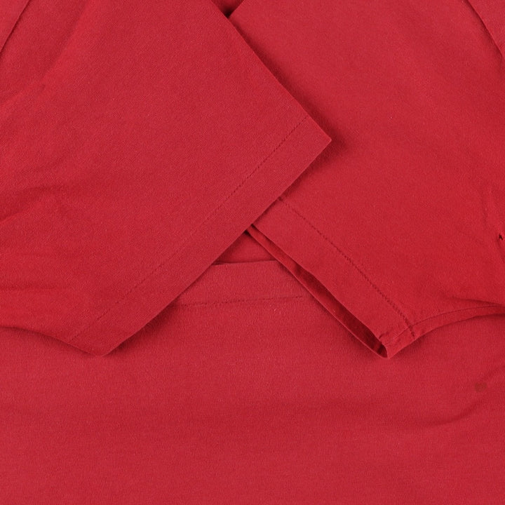 Ralph Lauren POLO by Ralph Lauren Short Sleeve One Point Logo Pocket T-Shirt Men's L cotton red type Vintage Second Hand
