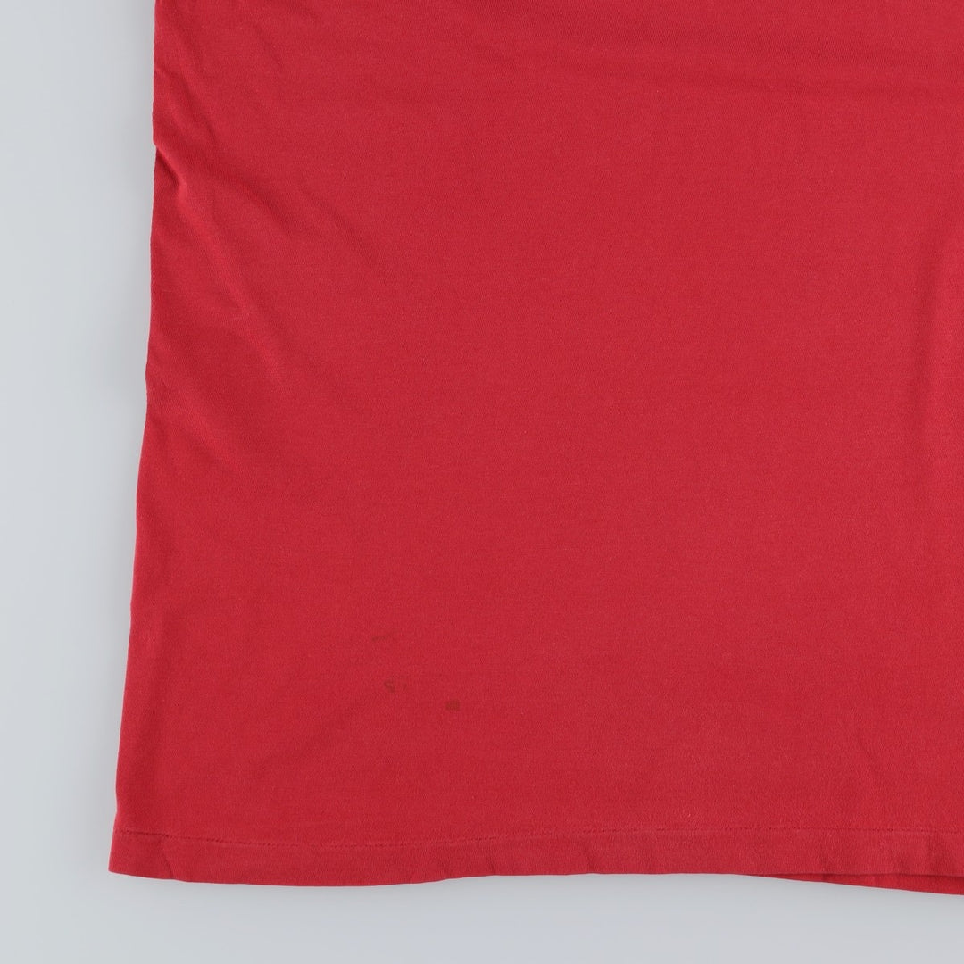 Ralph Lauren POLO by Ralph Lauren Short Sleeve One Point Logo Pocket T-Shirt Men's L cotton red type Vintage Second Hand