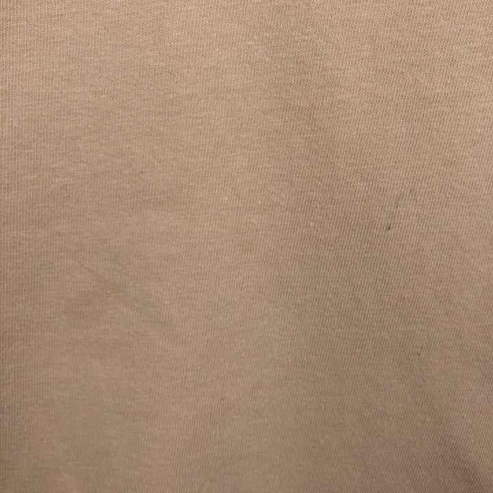 90'S Hanes BEEFY-T Dog Print Animal T-Shirt, Made in USA, Men's Size L (approx.), Vintage cotton Beige type Vintage Second Hand