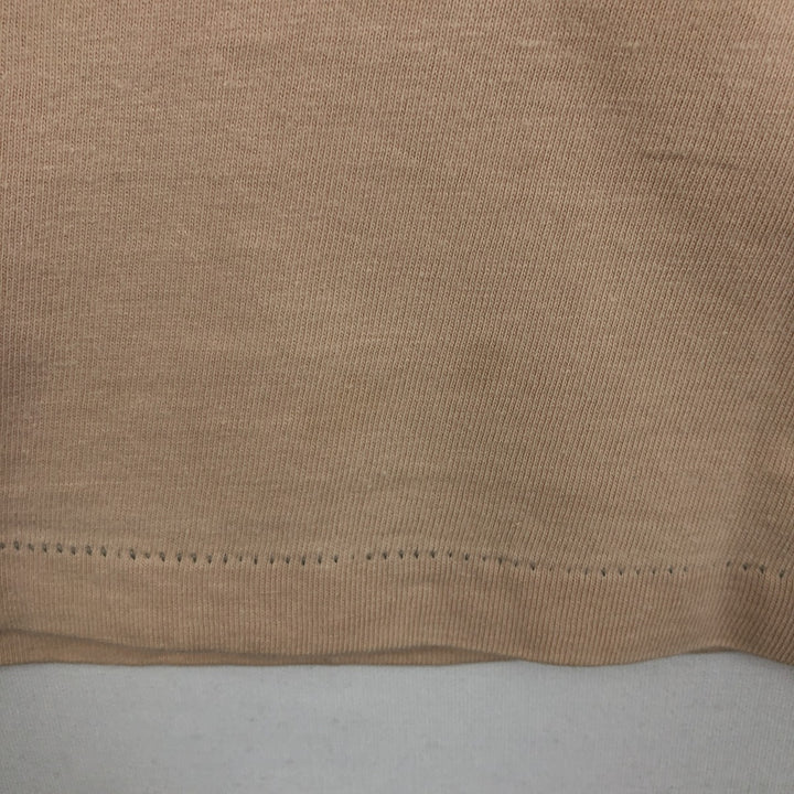 90'S Hanes BEEFY-T Dog Print Animal T-Shirt, Made in USA, Men's Size L (approx.), Vintage cotton Beige type Vintage Second Hand