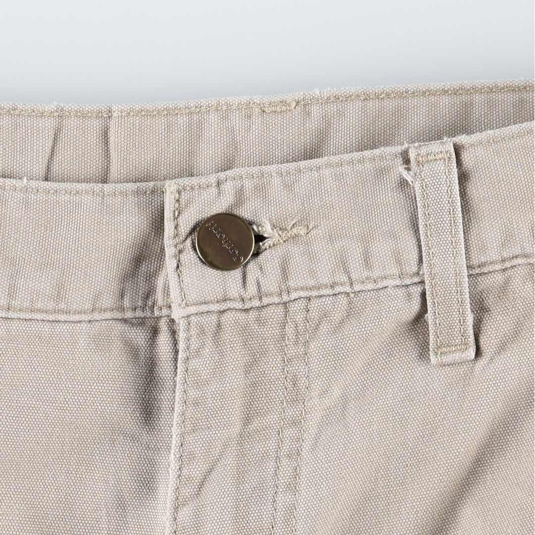 Carhartt Relaxed Fit Duck Work Pants, Men's W31 (approx.) cotton Beige type Vintage Second Hand