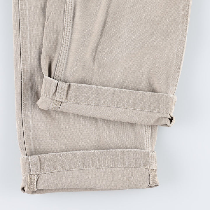 Carhartt Relaxed Fit Duck Work Pants, Men's W31 (approx.) cotton Beige type Vintage Second Hand