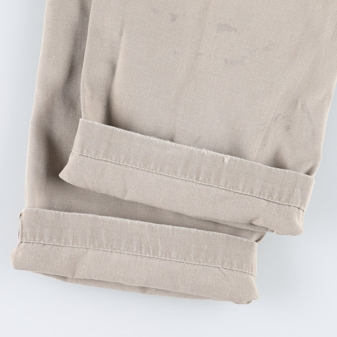 Carhartt Relaxed Fit Duck Work Pants, Men's W31 (approx.) cotton Beige type Vintage Second Hand