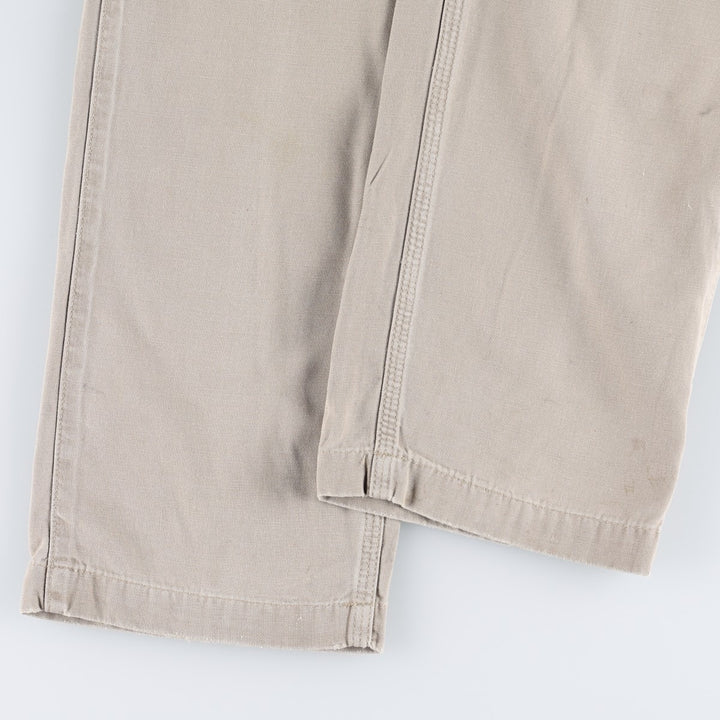 Carhartt Relaxed Fit Duck Work Pants, Men's W31 (approx.) cotton Beige type Vintage Second Hand
