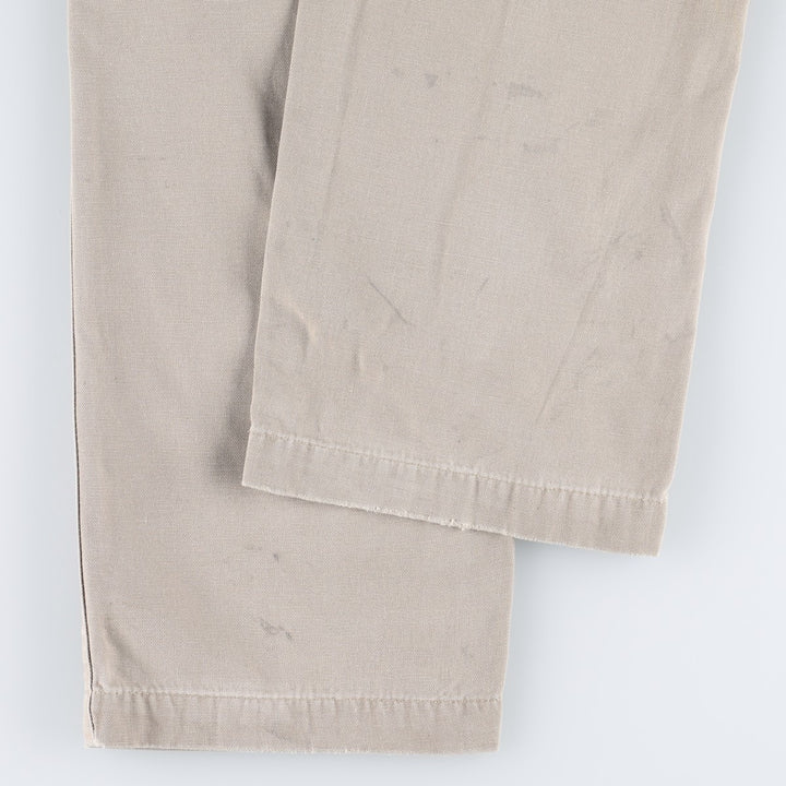 Carhartt Relaxed Fit Duck Work Pants, Men's W31 (approx.) cotton Beige type Vintage Second Hand