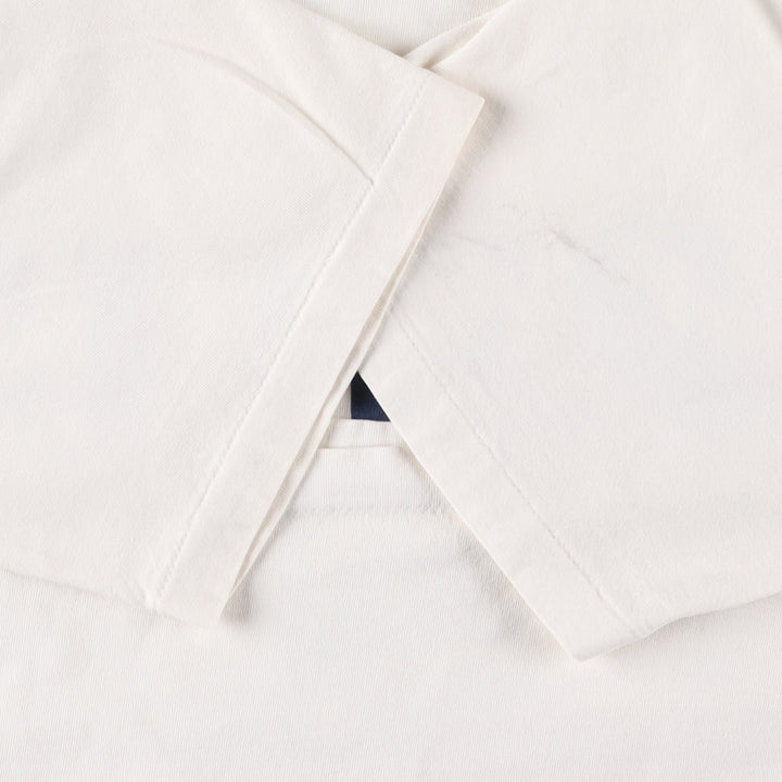Guess Short-Sleeve Printed T-Shirt, Men's Size M (approx.) unclear white type Vintage Second Hand