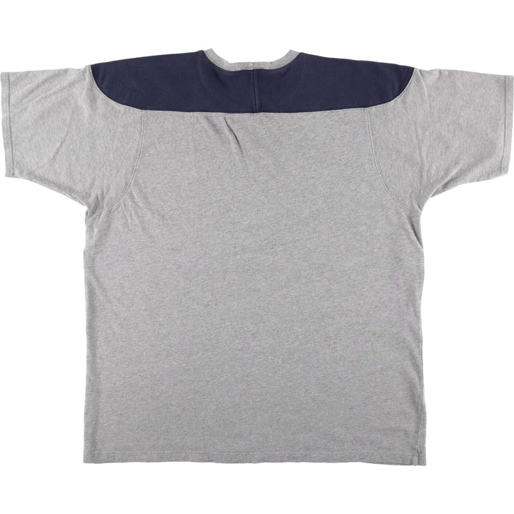 Ralph Lauren POLO JEANS COMPANY Short Sleeve Logo T-Shirt Men's XL cotton gray type Vintage Second Hand