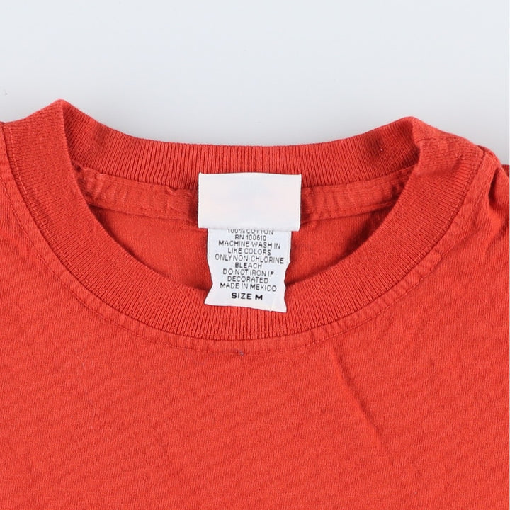 HARD ROCK CAFE Hard Rock Cafe Advertising T-shirt Men's M size cotton orange type Vintage Second Hand