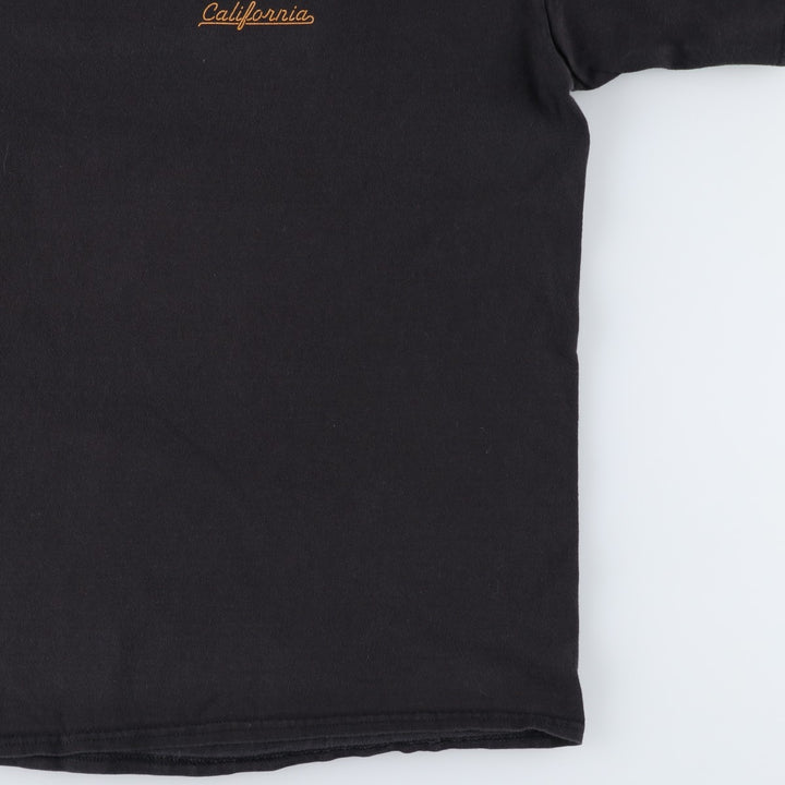 IN-N-OUT BURGER In-and-Out Burger Advertising T-shirt Men's XL size cotton black type Vintage Second Hand