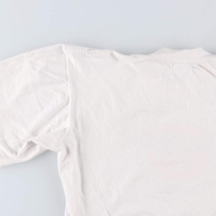 HARD ROCK CAFE Hard Rock Cafe Advertising T-shirt Men's M size cotton white type Vintage Second Hand