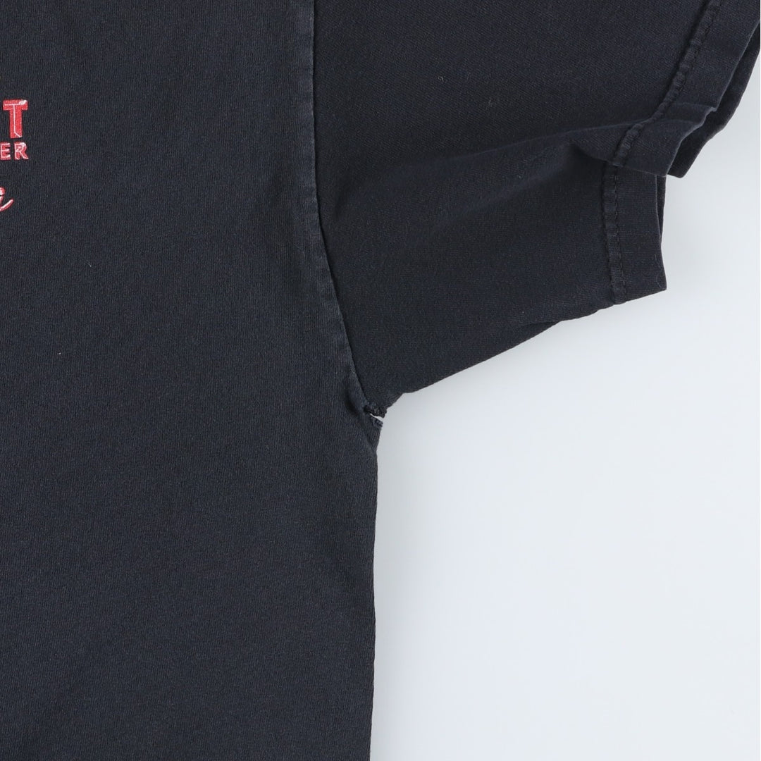 IN-N-OUT BURGER In-and-Out Burger Advertising T-shirt Men's XL size cotton black type Vintage Second Hand