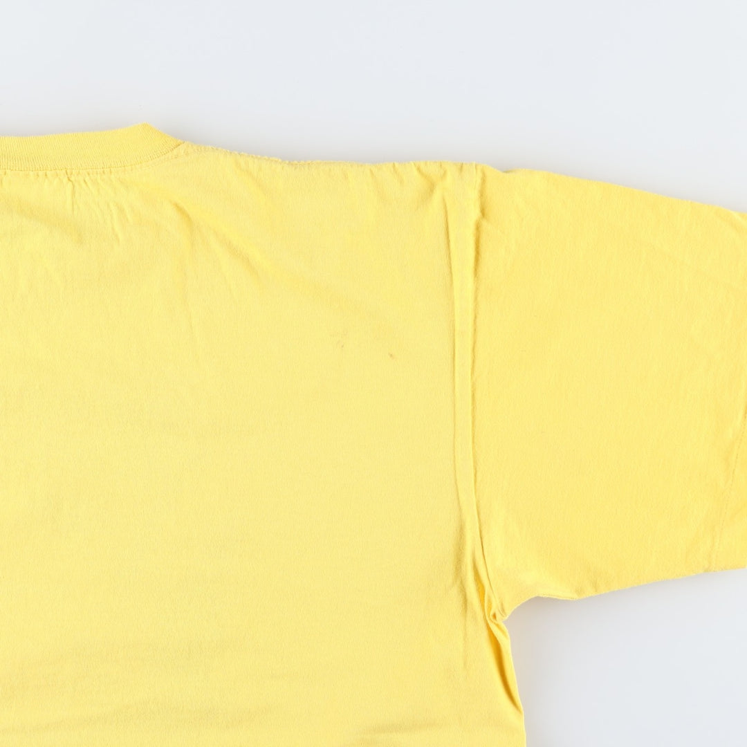 90'S Woodward Dream Cruise '97 Advertising T-Shirt, Made in USA, Men's XXL equivalent, Vintage cotton yellow type Vintage Second Hand