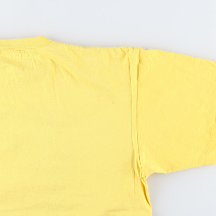 90'S Woodward Dream Cruise '97 Advertising T-Shirt, Made in USA, Men's XXL equivalent, Vintage cotton yellow type Vintage Second Hand