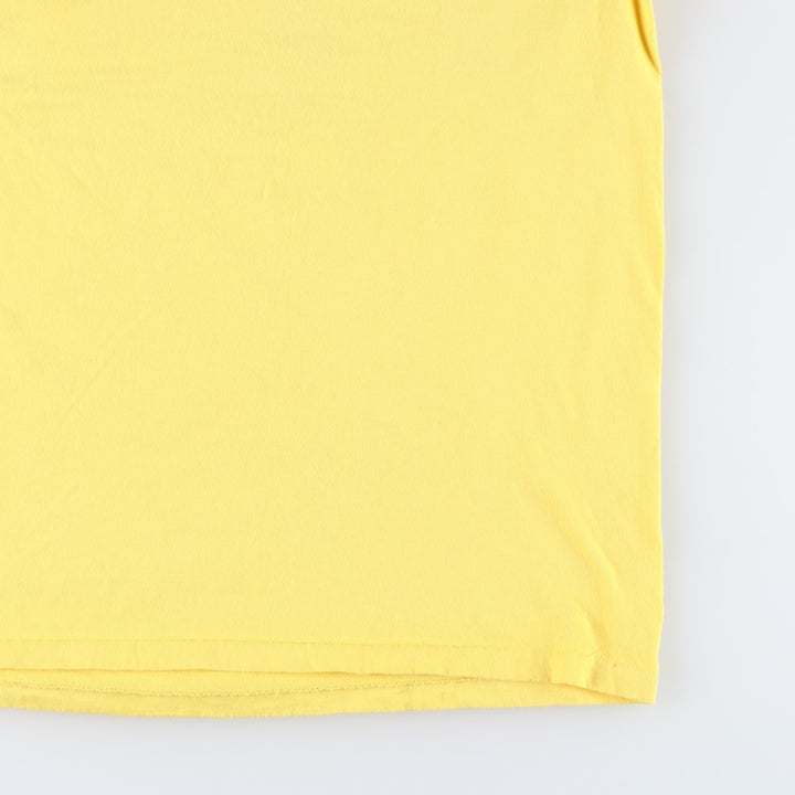 90'S Woodward Dream Cruise '97 Advertising T-Shirt, Made in USA, Men's XXL equivalent, Vintage cotton yellow type Vintage Second Hand