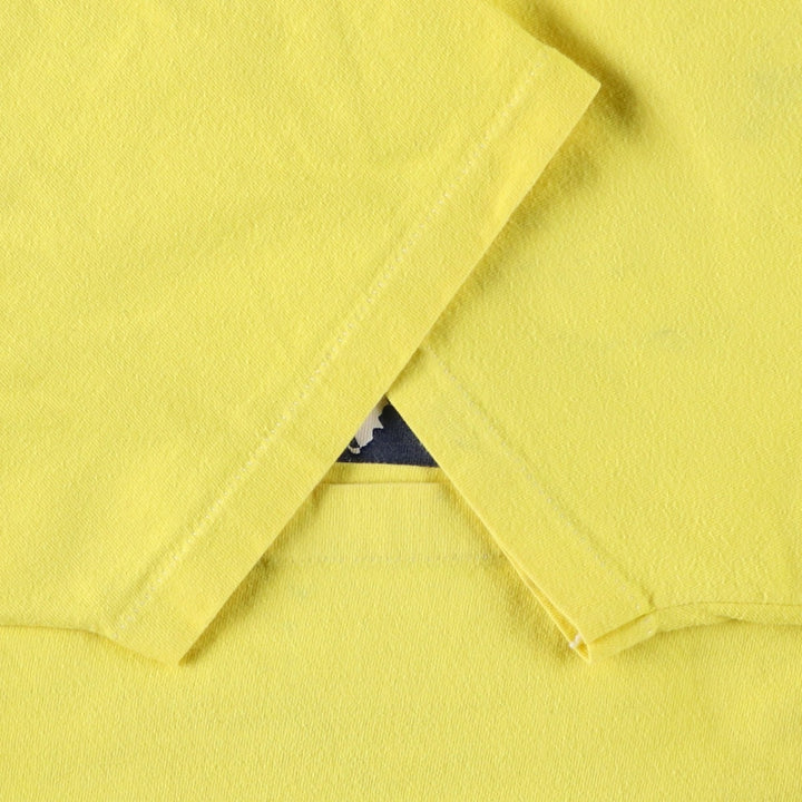 90'S Hanes ESKIMO JOE'S Advertising T-Shirt, Made in USA, Men's XXL equivalent, Vintage cotton yellow type Vintage Second Hand