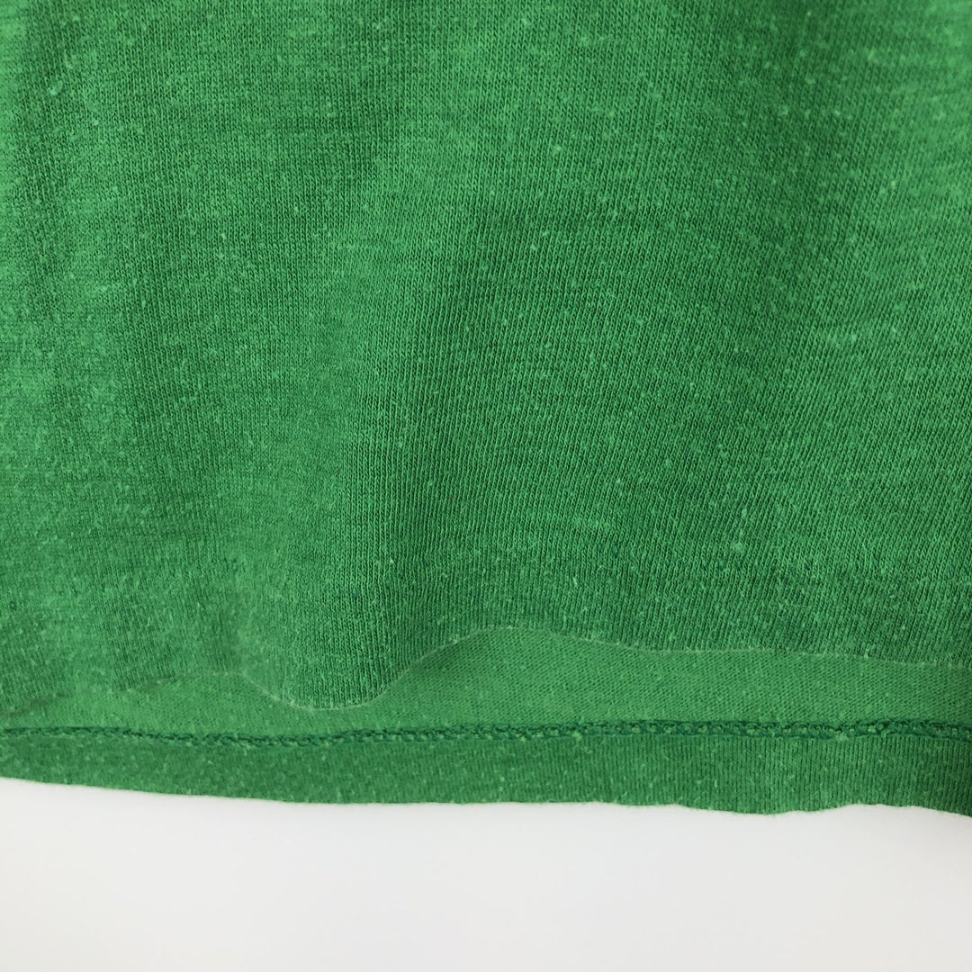 ~90'S 5050 Order Beads Irish Cream Liqueur Advertising T-Shirt, Made in USA, Men's Size M (Equivalent), Vintage polyester green type Vintage Second Hand