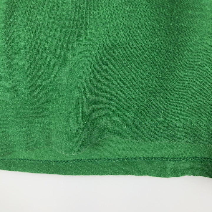 ~90'S 5050 Order Beads Irish Cream Liqueur Advertising T-Shirt, Made in USA, Men's Size M (Equivalent), Vintage polyester green type Vintage Second Hand