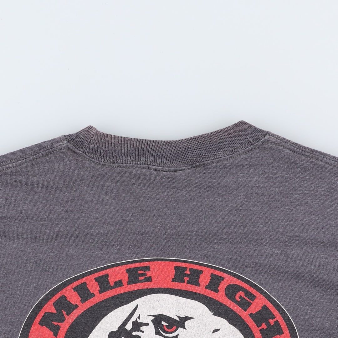 Harley-Davidson Eagle Pattern Motorcycle Bike T-shirt Men's L size cotton gray type Vintage Second Hand