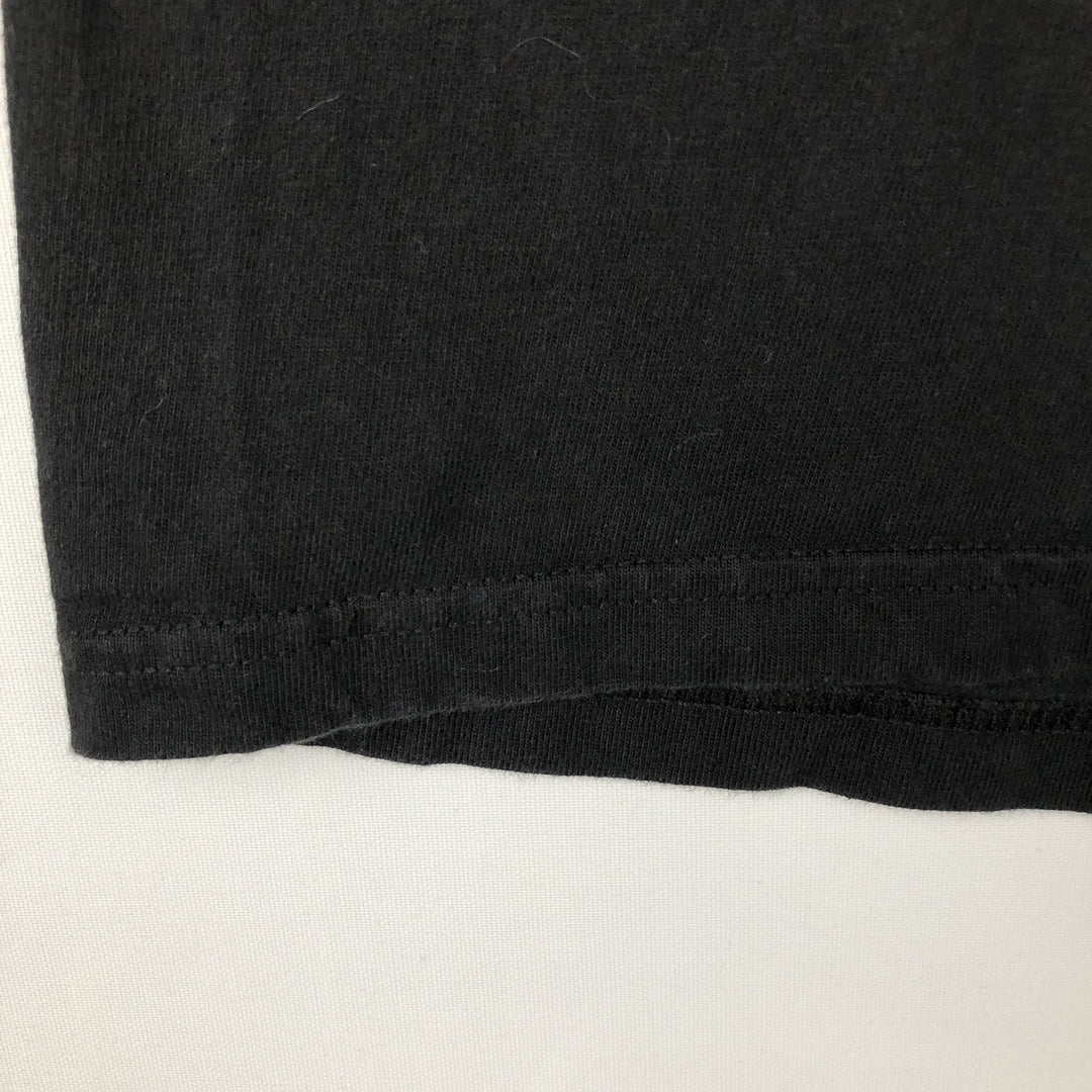 00'S Harley-Davidson Motorcycle Bike T-shirt Made in USA Men's M size cotton black type Vintage Second Hand