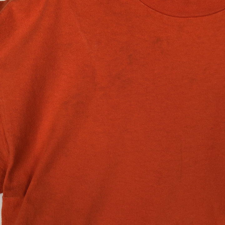 Harley-Davidson Eagle Pattern Motorcycle Bike T-shirt Made in USA Men's M size cotton orange type Vintage Second Hand