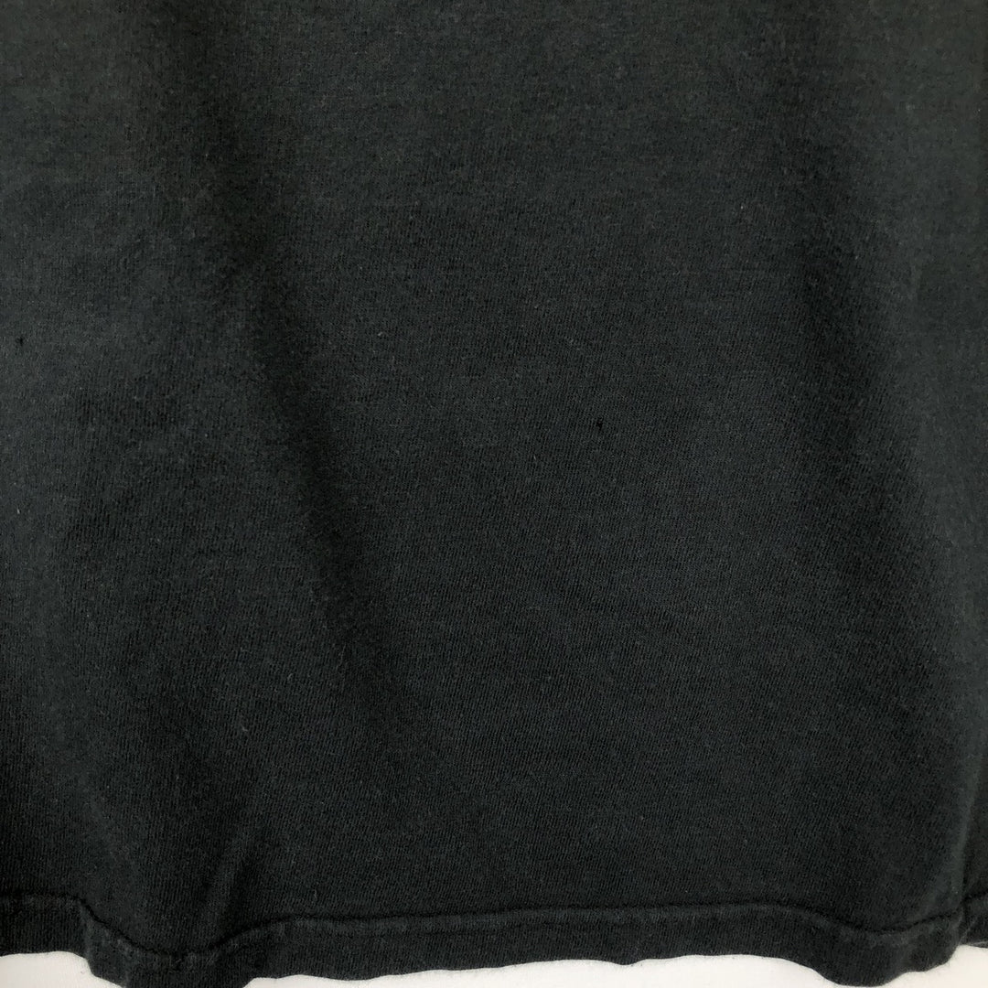 Harley-Davidson Fire Pattern Motorcycle Bike T-Shirt Made in USA Men's XXL cotton black type Vintage Second Hand
