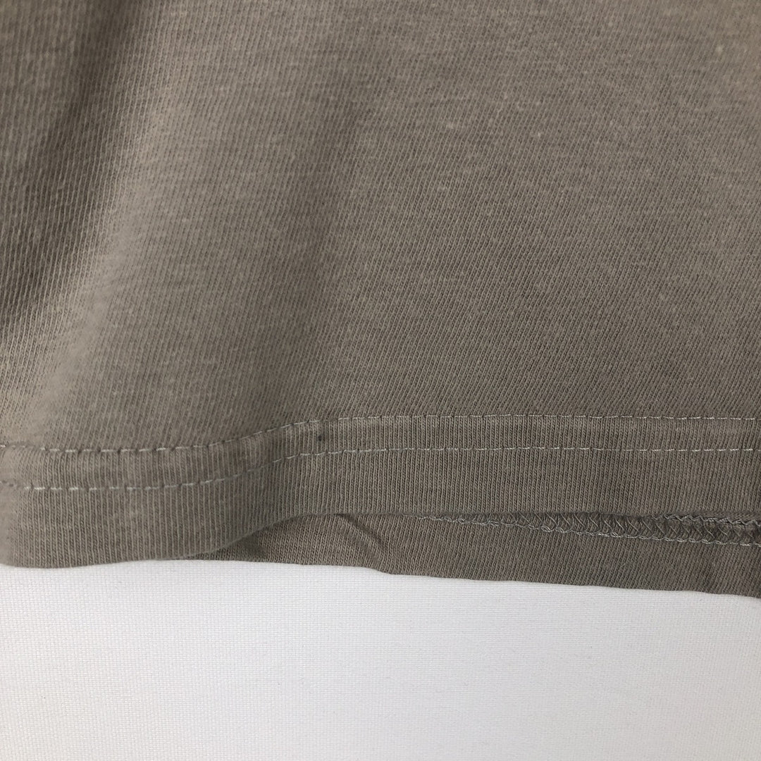 Harley-Davidson Skull Pattern Motorcycle Bike T-shirt Made in USA Men's L size cotton gray type Vintage Second Hand