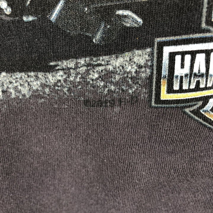 Harley-Davidson Motorcycle Bike T-shirt Made in USA Men's XL cotton Charcoal Vintage Second Hand