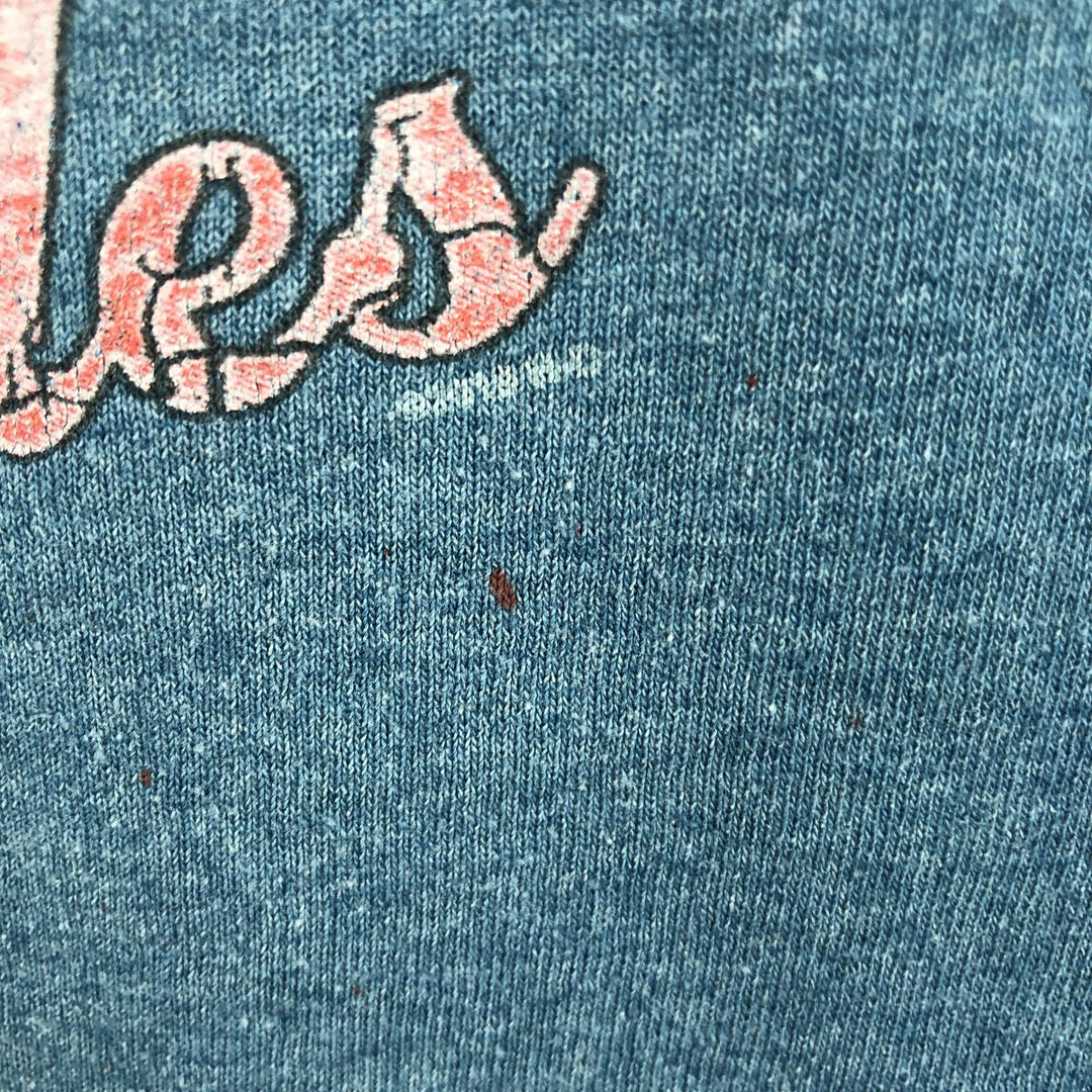 Harley-Davidson Stars and Stripes Motorcycle T-Shirt, Men's Size L cotton Blue type light blue Vintage Second Hand