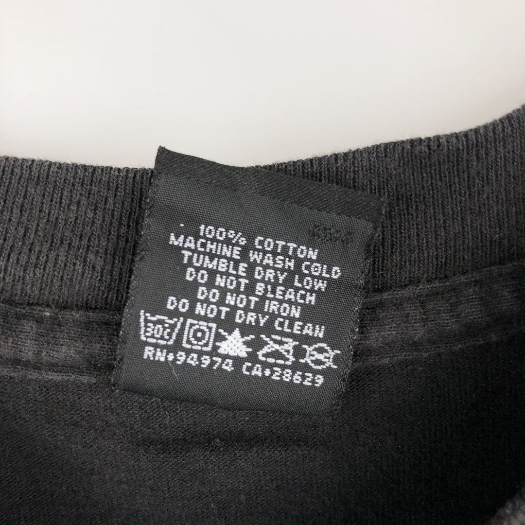 Stussy Skull Pattern Surf Skate T-Shirt (Men's Size M) cotton black type Vintage Second Hand