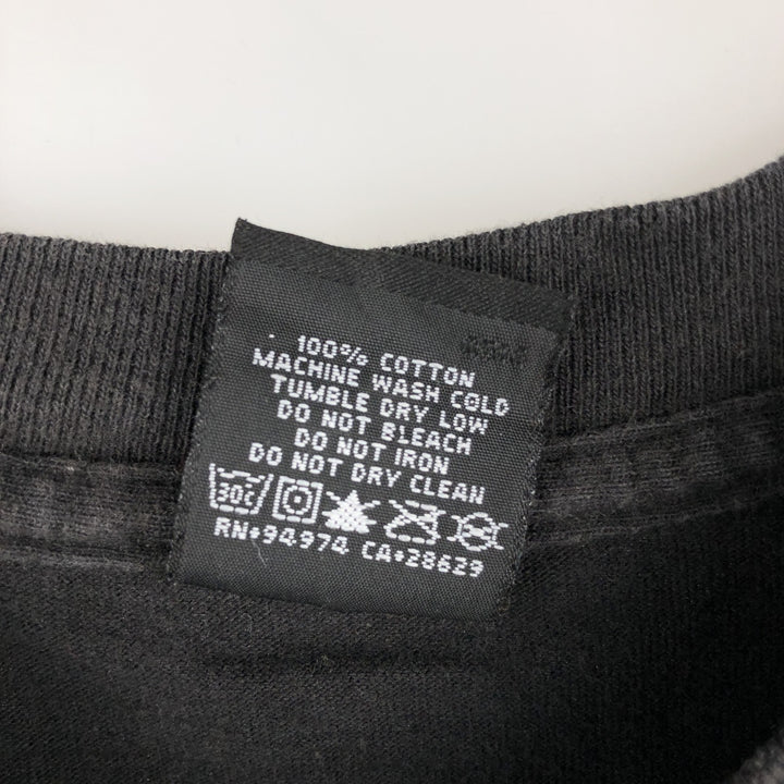 Stussy Skull Pattern Surf Skate T-Shirt (Men's Size M) cotton black type Vintage Second Hand